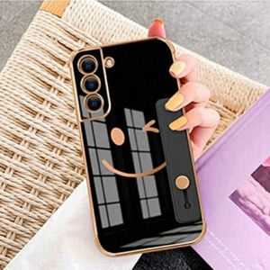 Samsung galaxy S22 plus 2022 phone case  smiley face color black rose gold